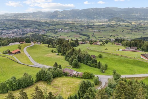 blick auf die berge mit aerial view, blick auf die berge, mountain view, day time, und ländliche aussicht