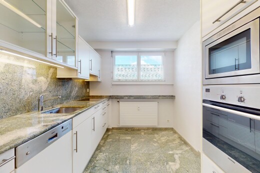 küche mit waschbecken, natürliches licht, geschirrspülmaschine, ofen, und mikrowelle