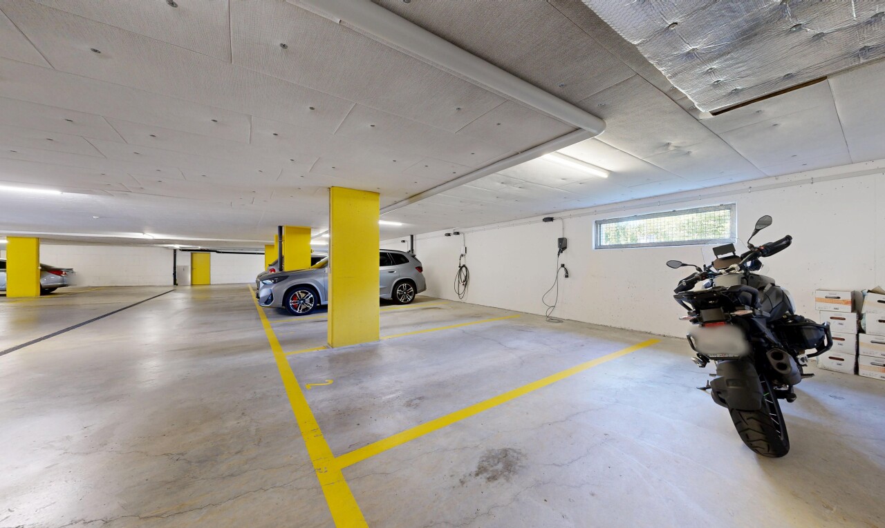 parken mit natürliches licht