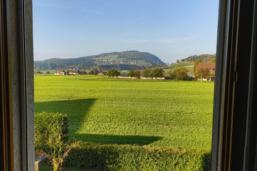blick auf die berge mit day time, inside property, mountain view, blick auf die berge, und rural view
