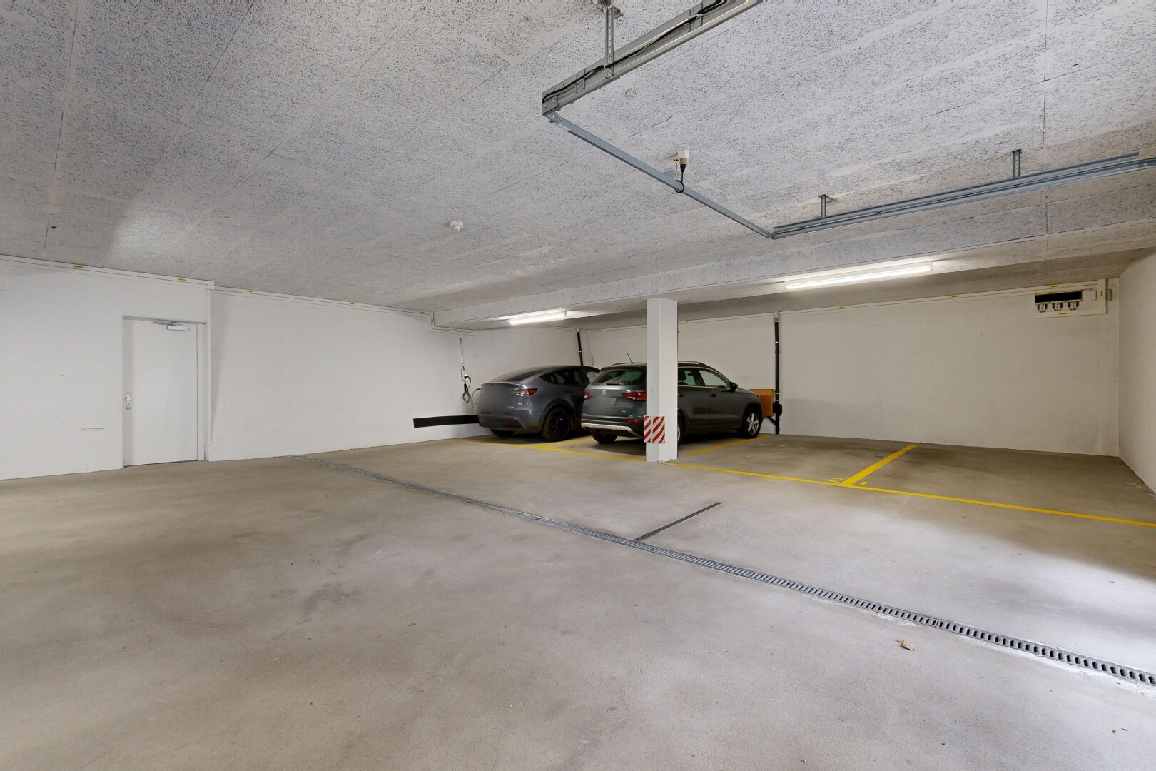 parken mit parkgarage und inside community