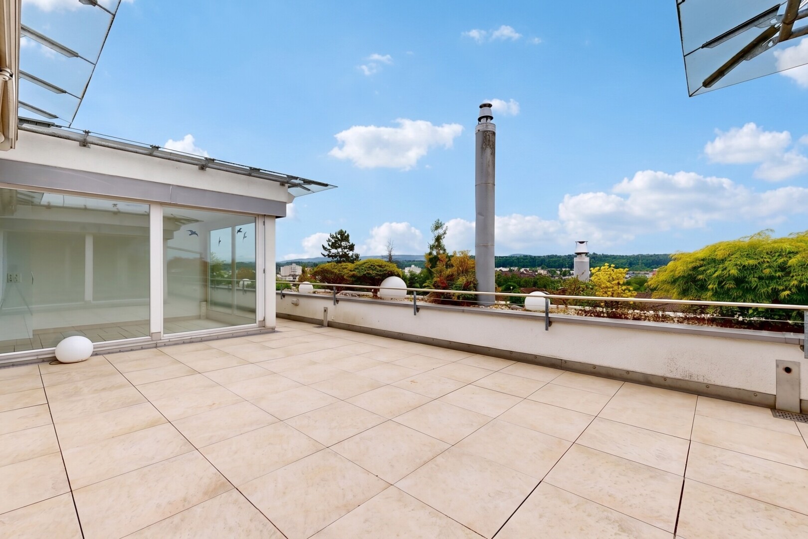 terrasse mit terrasse, day time, markise, from property, und wintergarten