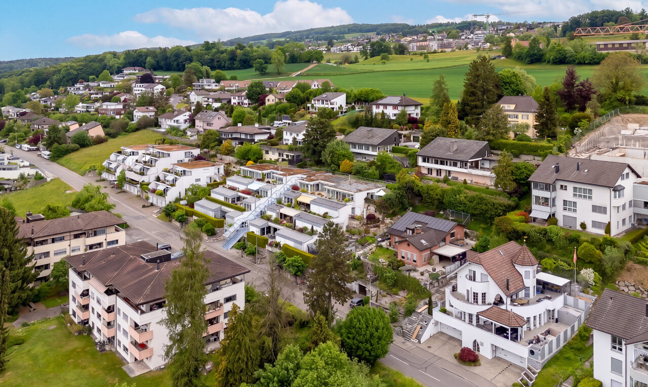 außenansicht mit day time und aerial view