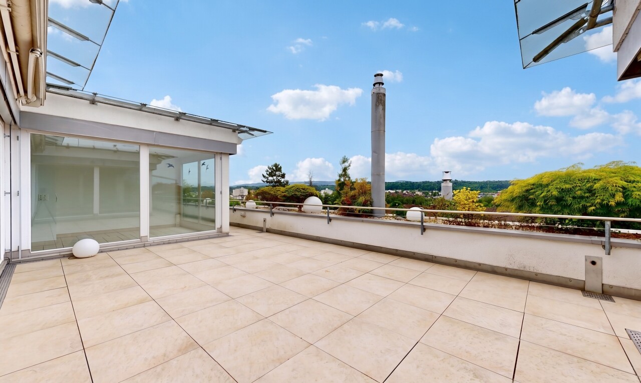 terrasse mit terrasse, day time, markise, from property, und wintergarten