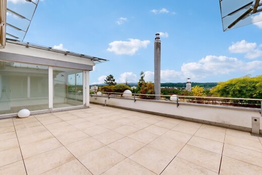 terrasse mit terrasse, day time, markise, from property, und wintergarten