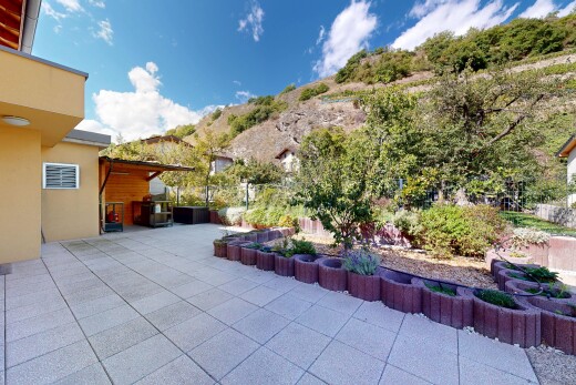 terrasse avec from property, day time, vue sur la montagne, et mountain view