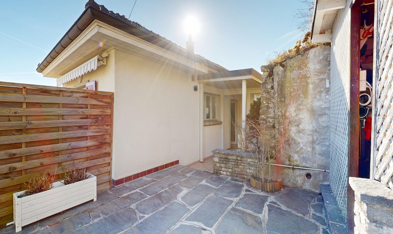 terrace with a patio