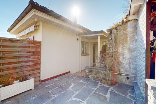 terrace with a patio