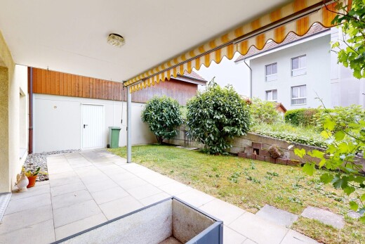 terrasse avec terrasse, from property, et auvent