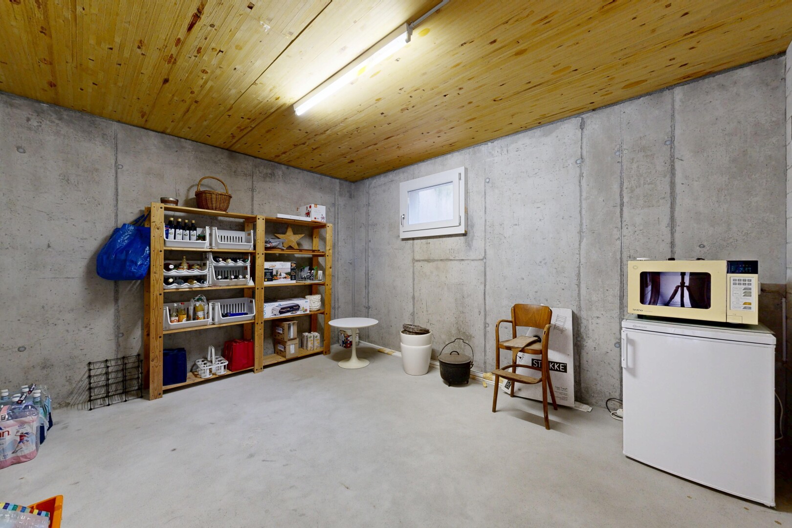 garde-manger avec sous-sol