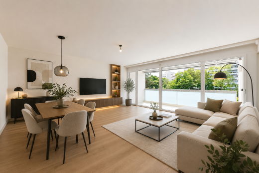 pièce vide avec natural light, lumière naturelle, inside property, light floor, et drywall