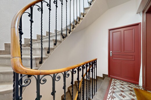 view of stairs