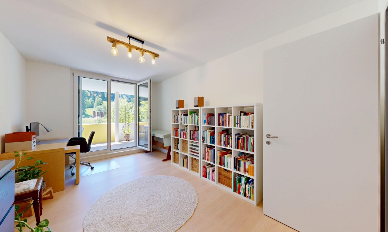 büro mit drywall, gipskartonwand, inside property, natural light, und natürliches licht
