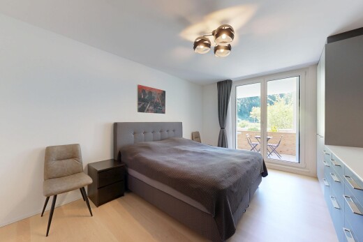 zimmer / schlafzimmer mit inside property, gipskartonwand, drywall, natürliches licht, und natural light