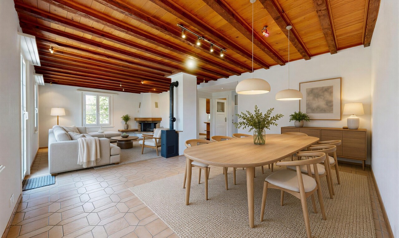 pièce vide avec éclairage sur rail, track lighting, inside property, light floor, et cloison sèche