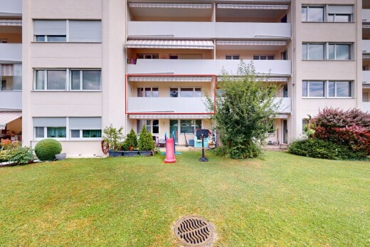 außenansicht mit apartment complex view und blick auf wohnanlage