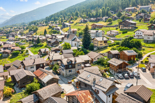 mountain view featuring nearby suburban area