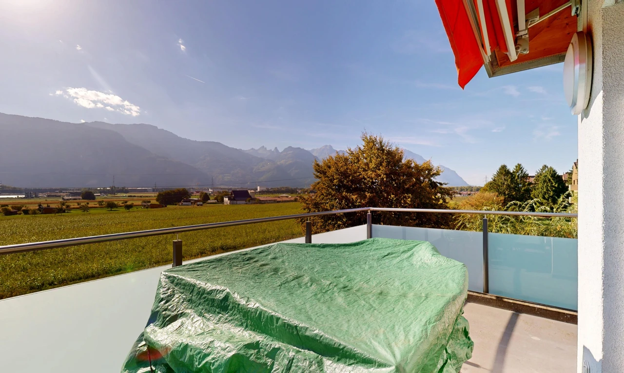 balcon avec view focus, from property, day time, vue sur la montagne, et mountain view