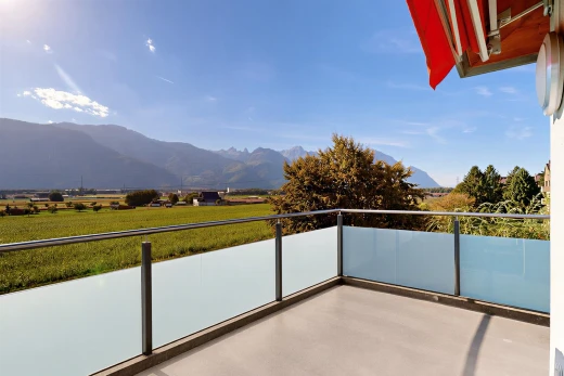 balcon avec view focus, from property, day time, vue sur la montagne, et mountain view