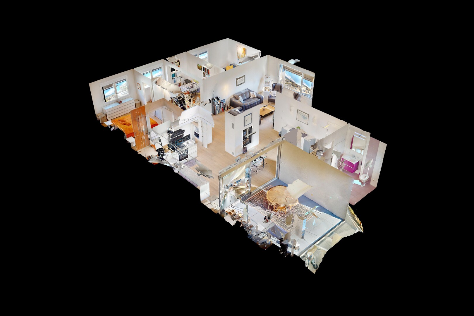 plan d'étage 3d