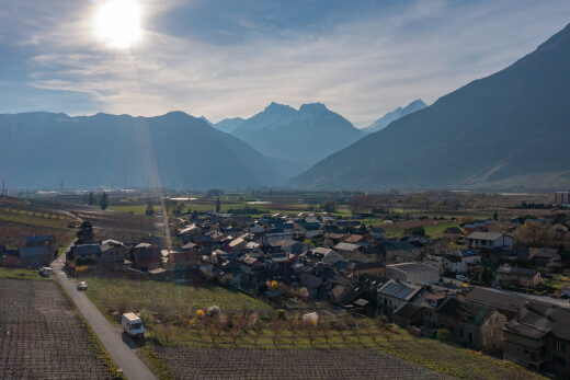 blick auf die berge mit mountain view, blick auf die berge, day time, residential view, und wohngebietblick