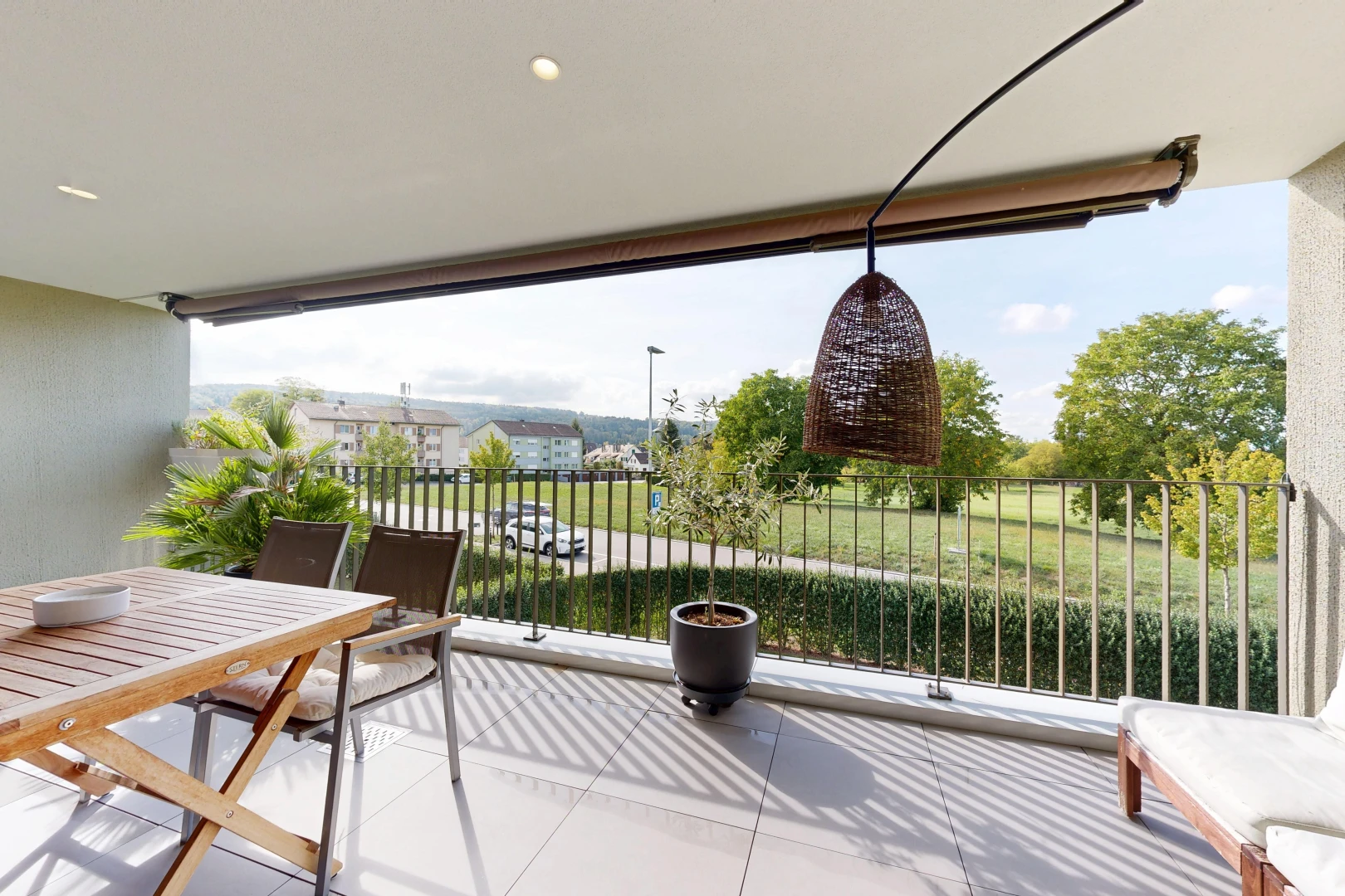 terrasse mit view focus und from property