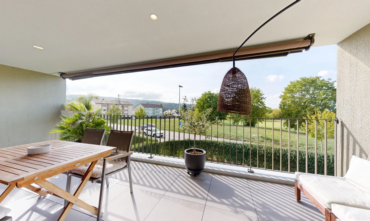 terrasse mit view focus und from property