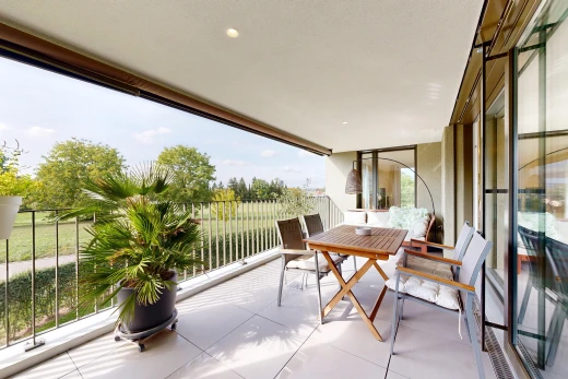 terrasse mit day time und from property