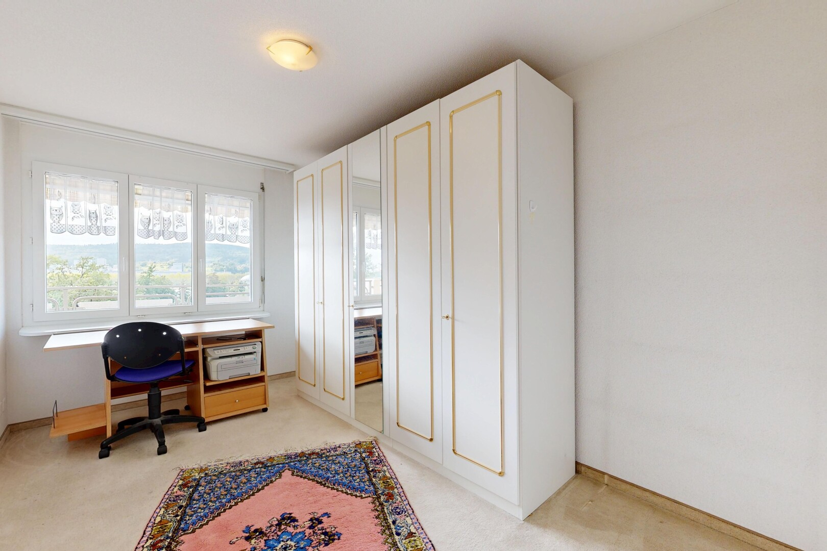 büro mit natürliches licht, natural light, gipskartonwand, drywall, und inside property