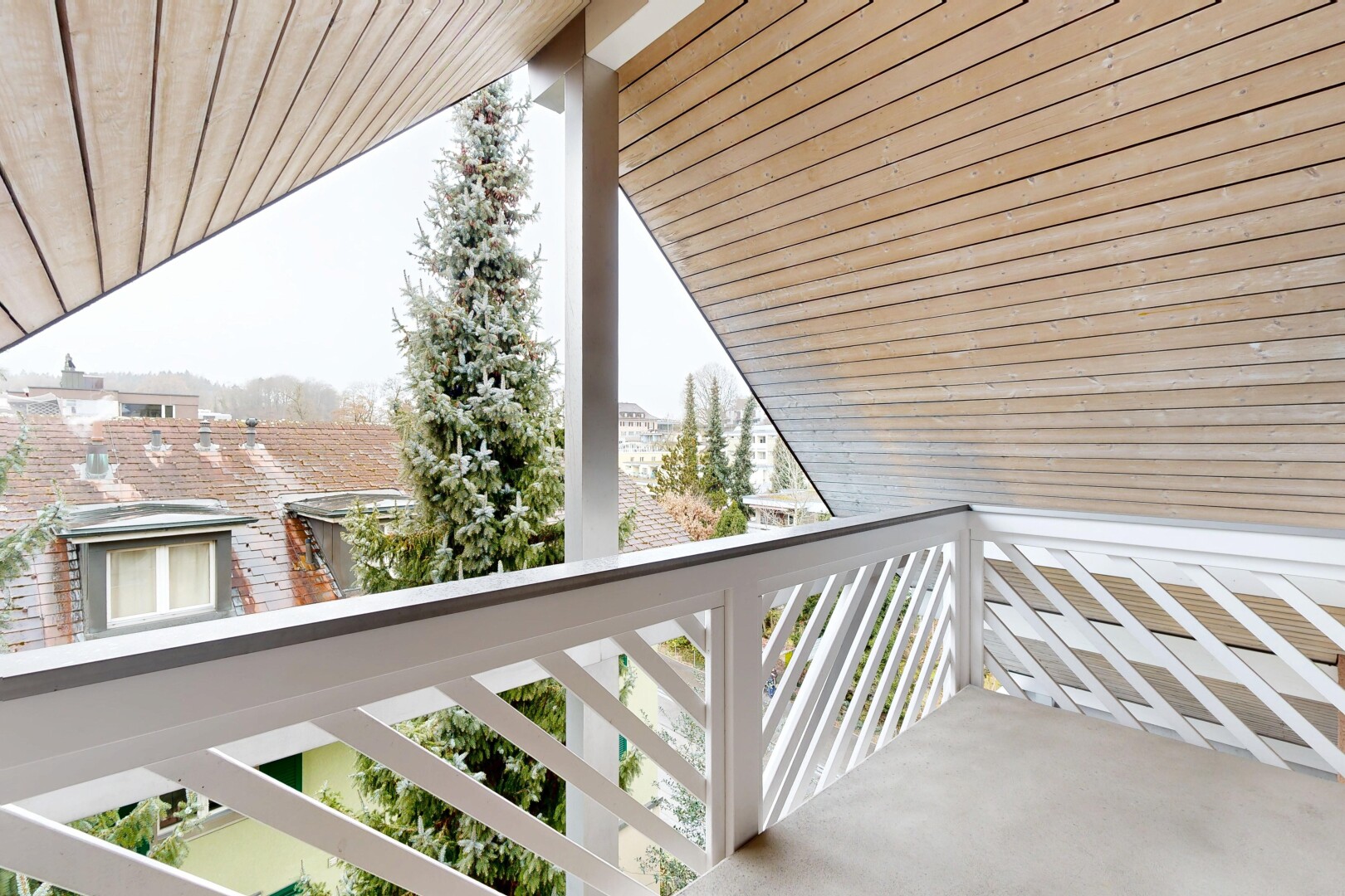 balcon avec overcast, from property, et balcon