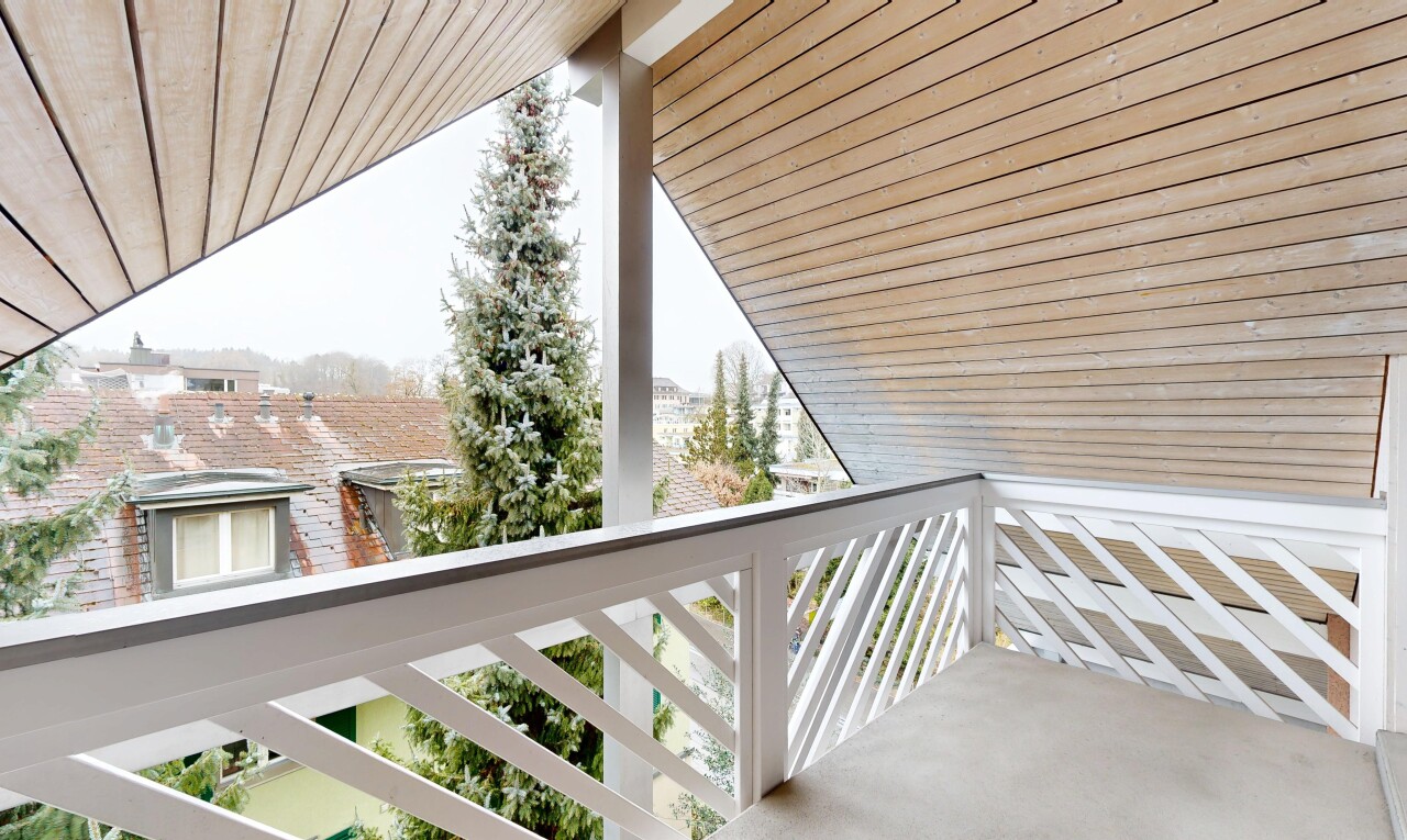 balcon avec overcast, from property, et balcon