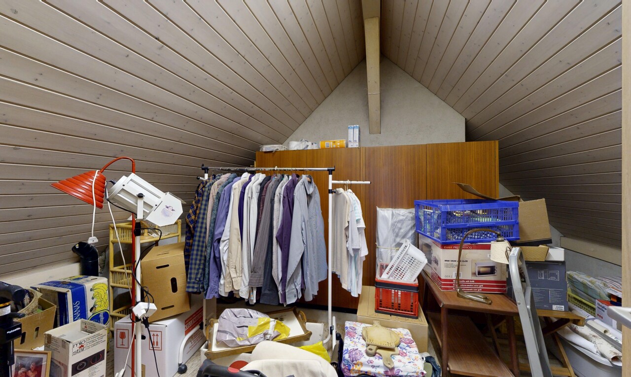 dressing avec vaulted ceiling, plafond voûté, cathedral ceiling, et plafond cathédrale