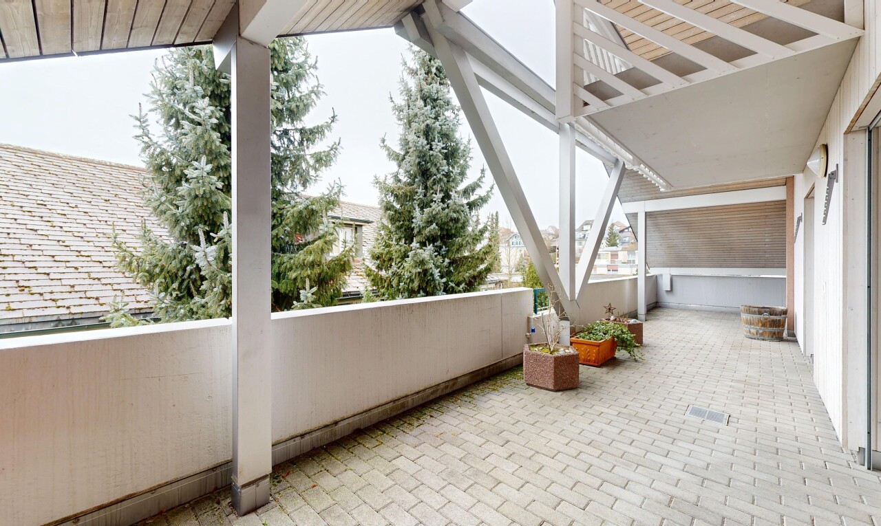 terrasse avec from property, overcast, et ventilation