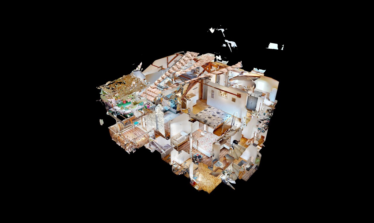 plan d'étage 3d