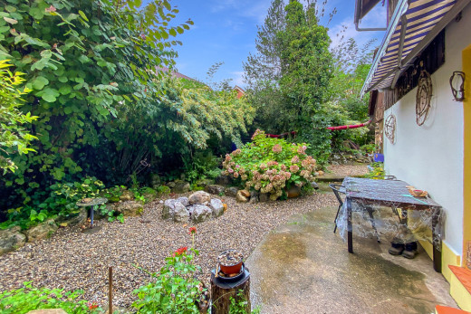jardin avec patio