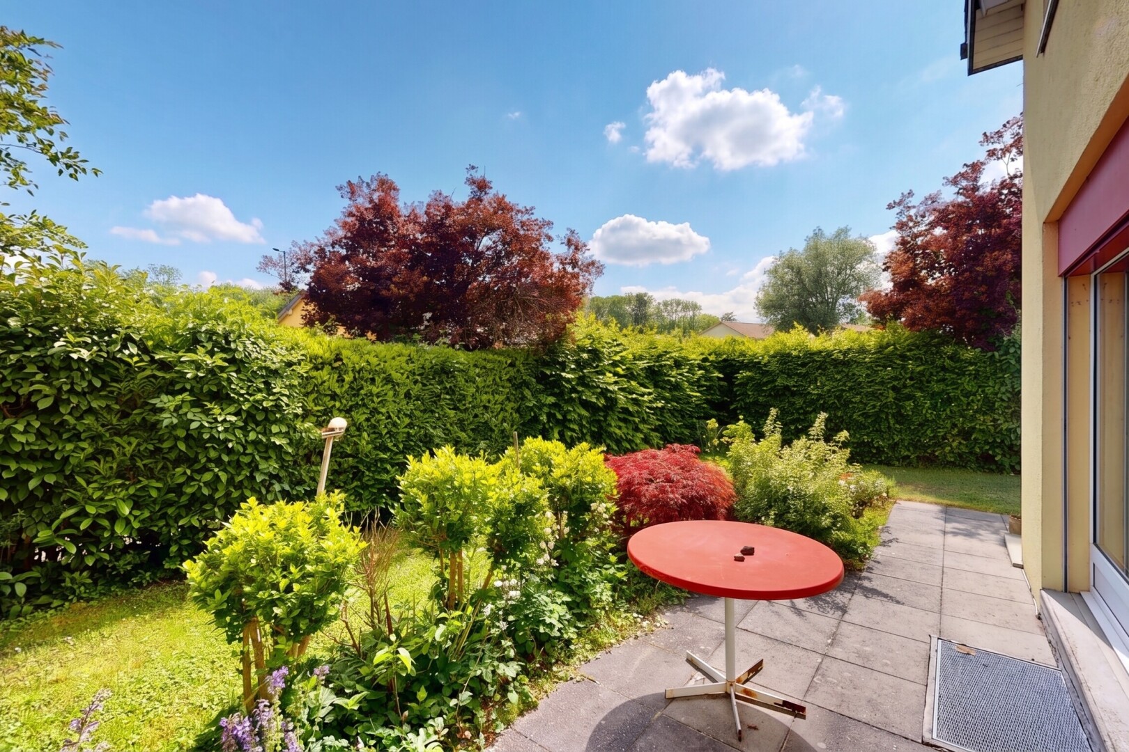 jardin avec from property, terrasse, et day time
