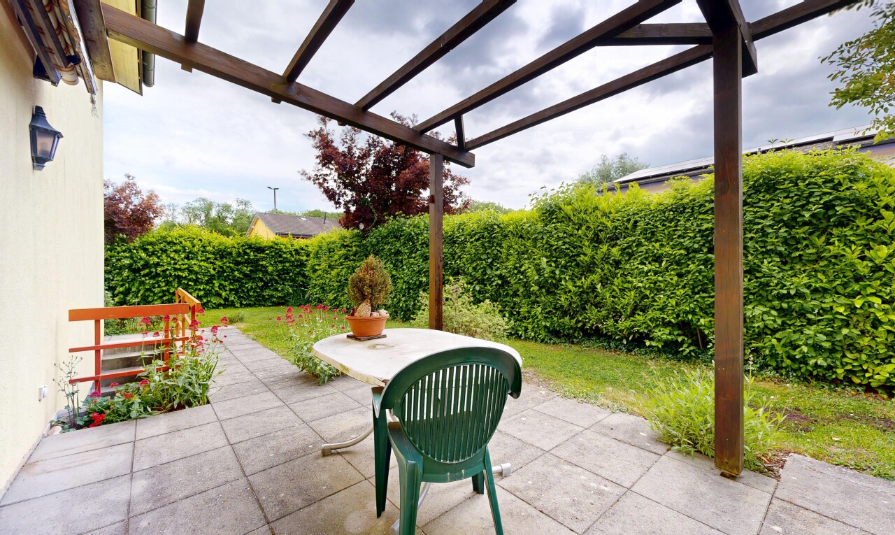 terrasse avec pergola, from property, terrasse, et clôture