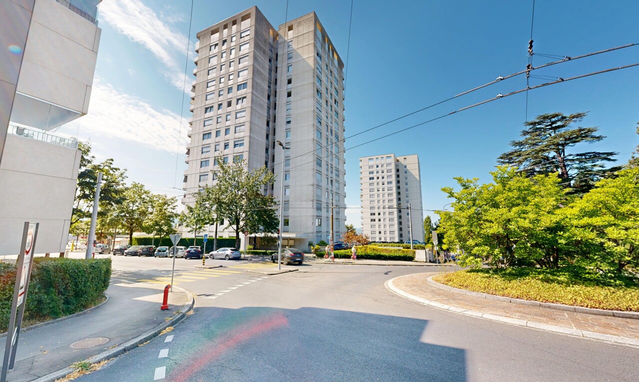 view of property featuring curbs