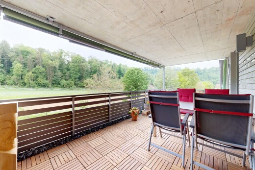 terrasse avec from property et overcast