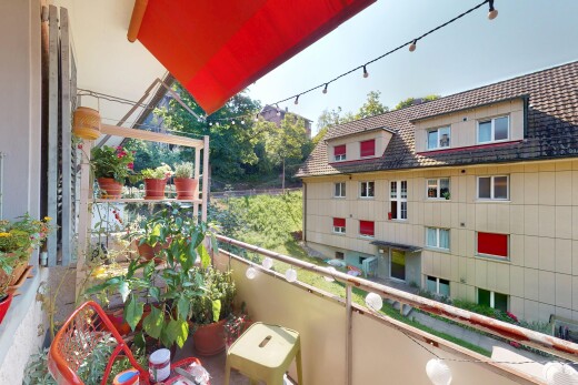 balkon mit balkon und from property