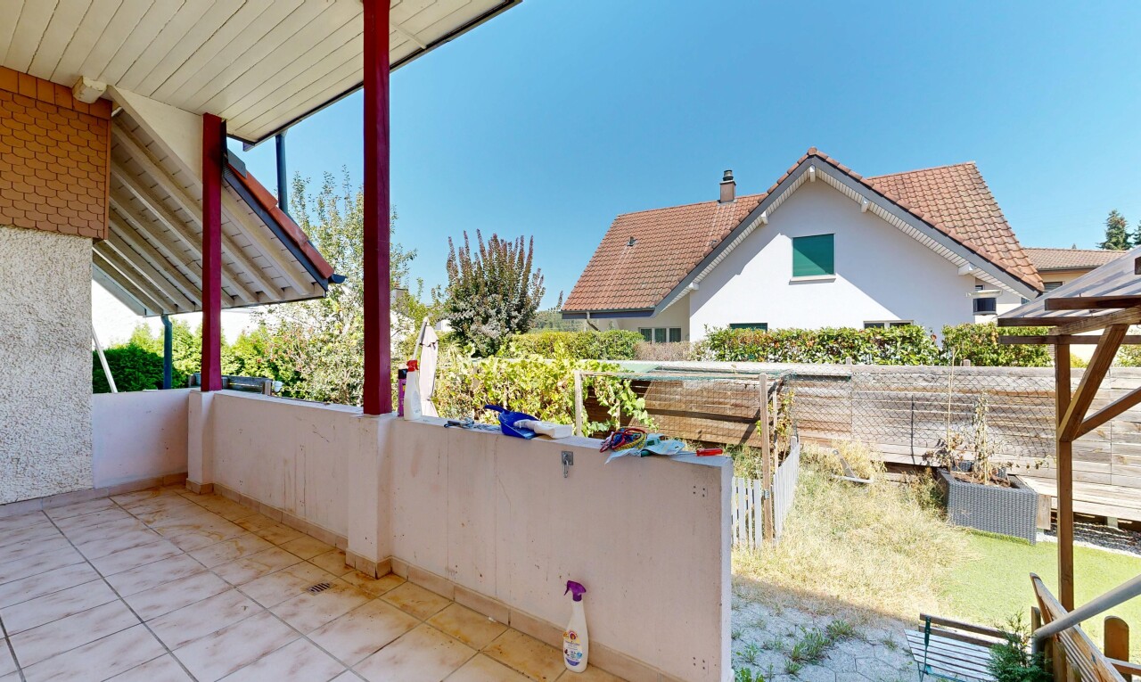 terrasse mit day time und from property