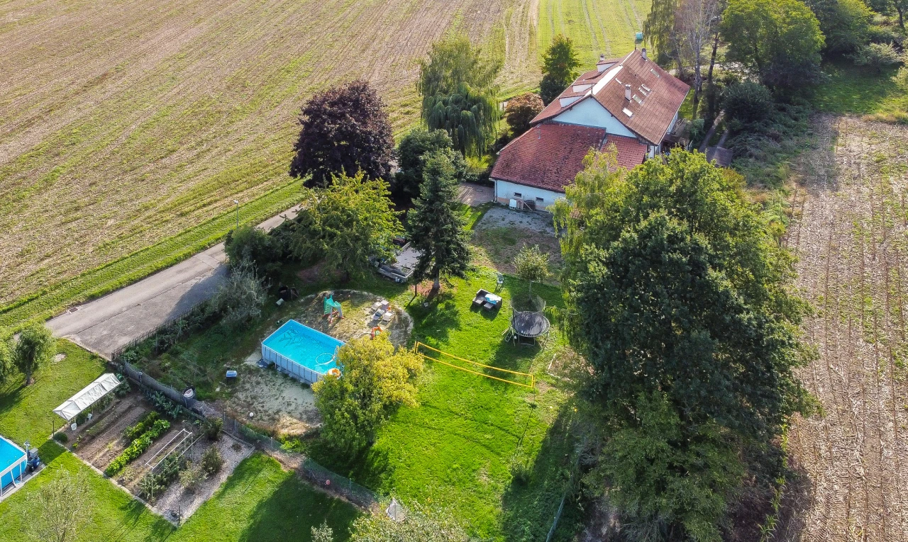 espace extérieur avec vue rurale