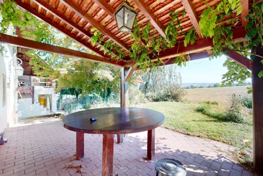 terrasse avec patio