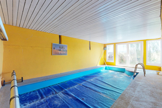 piscine avec rampe