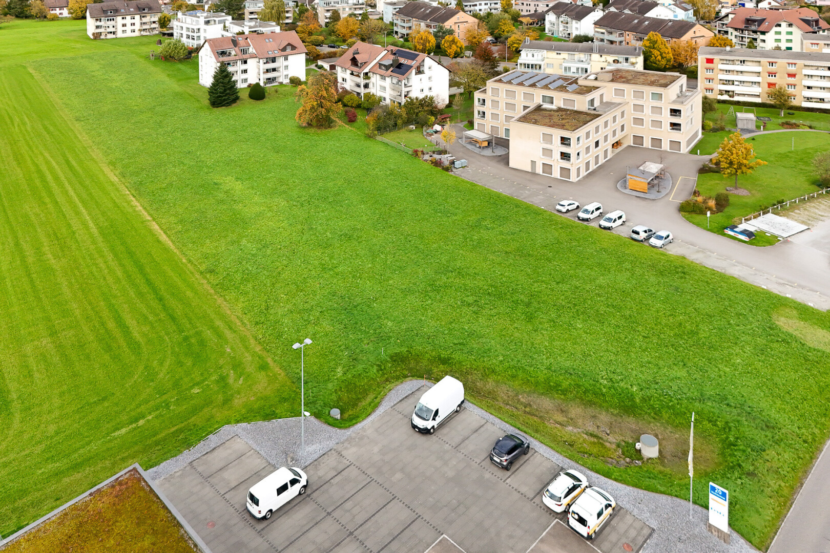 espace extérieur avec aerial view