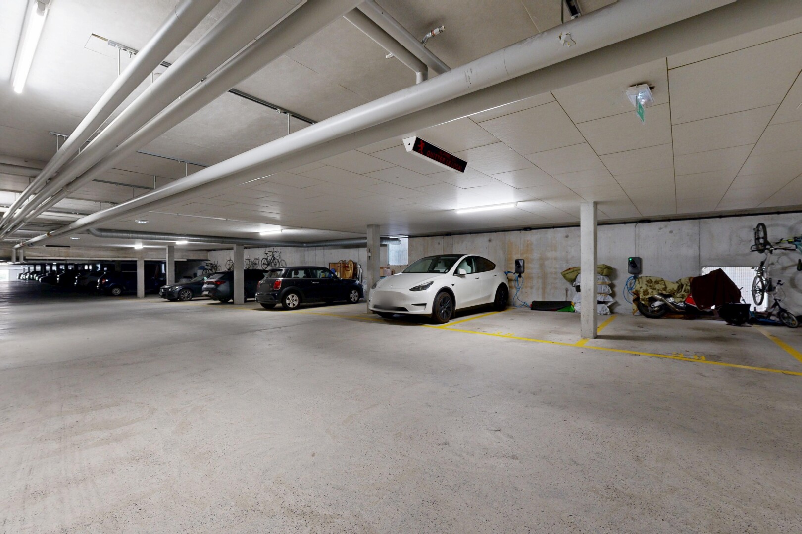 parking avec parking souterrain
