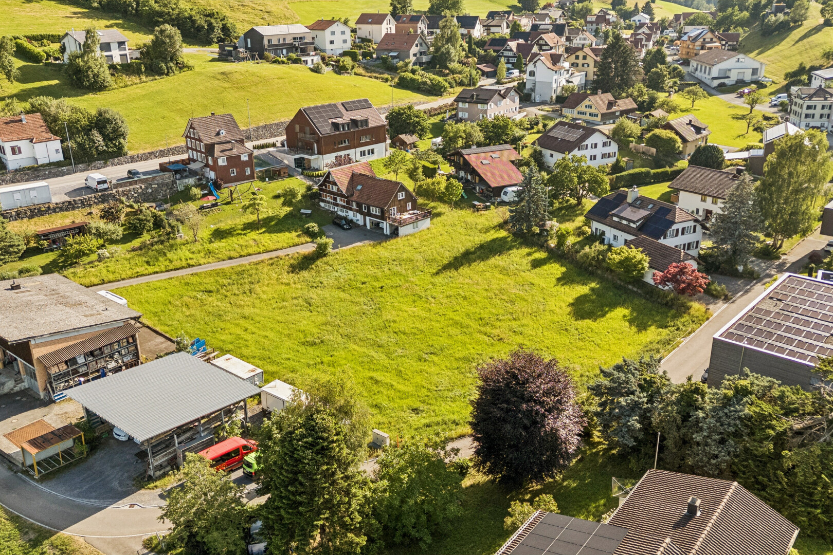 außenansicht mit aerial view, wohngebietblick, und residential view