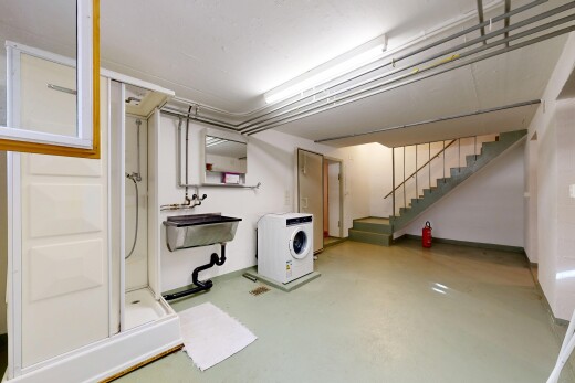 wäschekammer mit keller, wäscherei, inside property, tumbler, und concrete floor