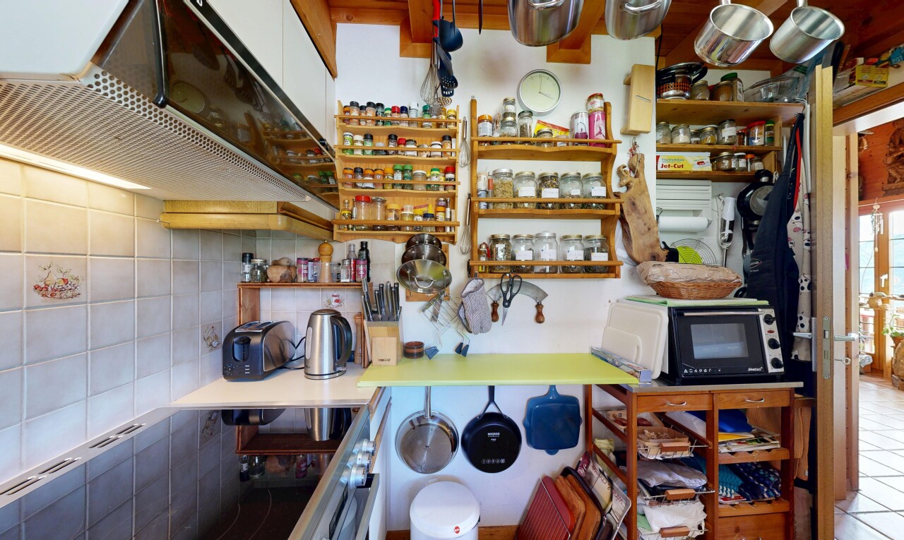 view of storage room