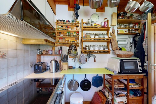 view of storage room